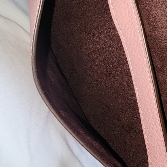 Coach Bubble Gum Pink Ellen Crossbody Bag w/ Scarf - Picture 8 of 10